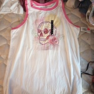 Skull tank top